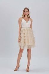Pastel Ruffle Dress
